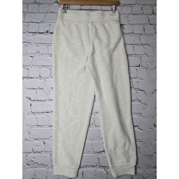 Offline Aerie Vintage Vanilla Cream Waffle Knit Drawstring Jogger Pants Sm Short - Picture 6 of 12